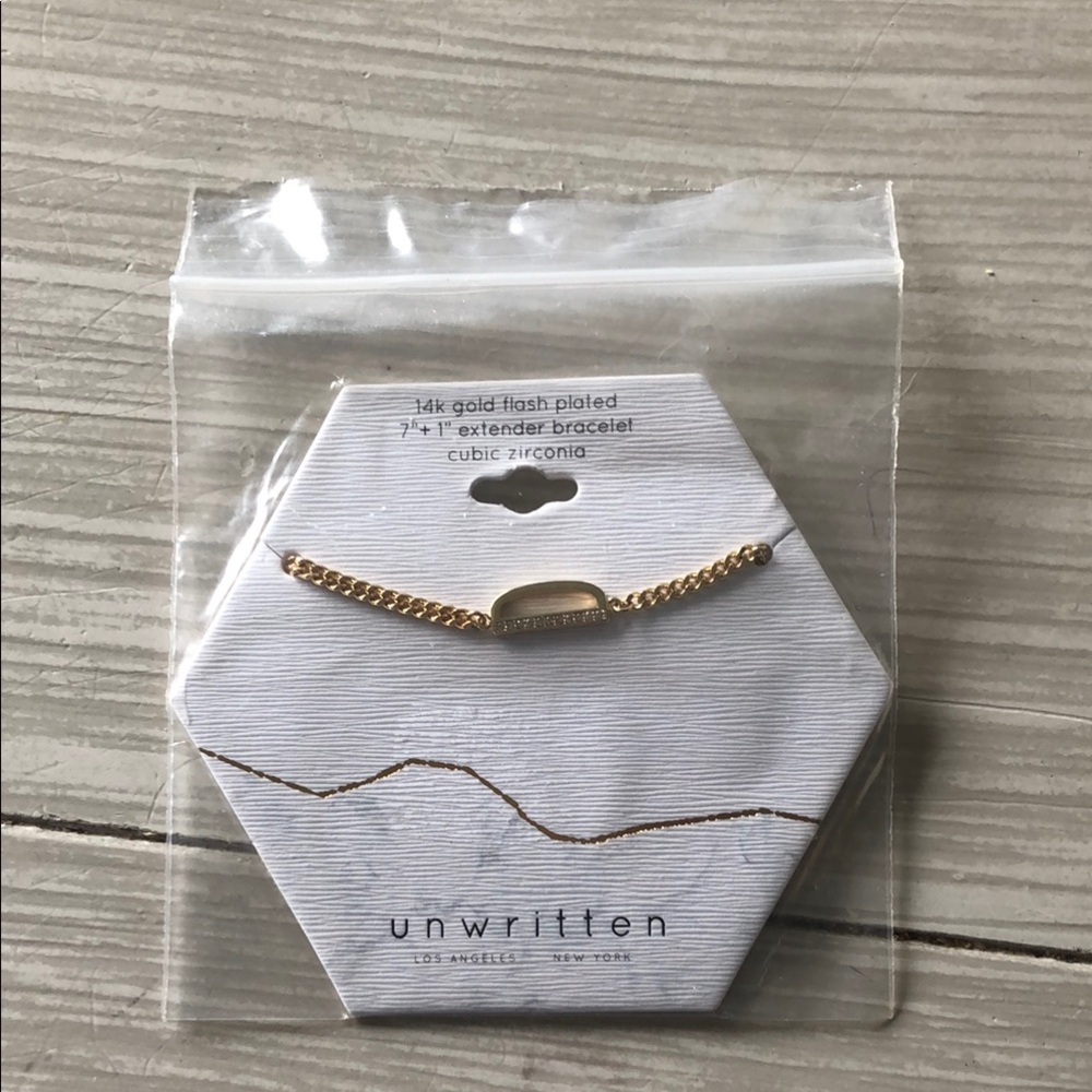Letter D initial bracelet